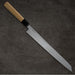 Ittosai Kotetsu White #2 Kiritsuke Yanagi 300mm (11.8") Left Handed - Back Side