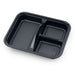 TZ-304 PP Black Takeout Bento Box 9.4" x 7.5" (252/case)