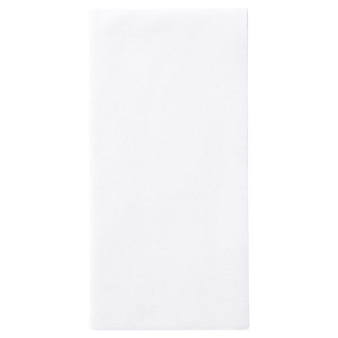 Linen-like White Blank Dinner Napkin 1 Ply (300/case)