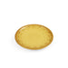 Light Brown Rattan Pattern Condiment Dish 4.1 dia
