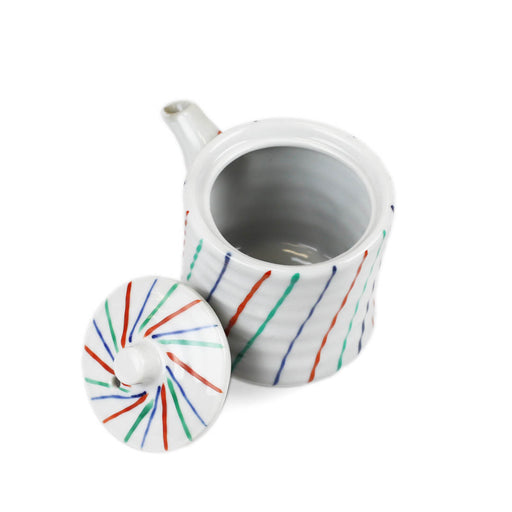 Tri-Color Tokusa Lined Soy Sauce Dispenser