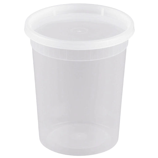 PP Plastic Takeout Deli Container with Lid 32 fl oz / 946ml (240/case)