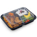 TZ-304 PP Black Takeout Bento Box 9.4" x 7.5" (252/case)