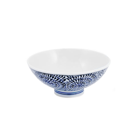 Spiral Karakusa Rice Bowl Chawan 8 fl oz / 4.72