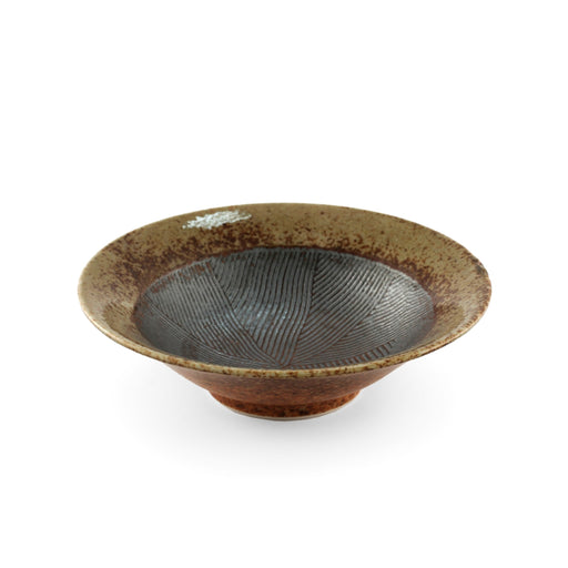 Haifuki Brown Bowl / Japanese-style Mortar (Suribachi) 6.3"dia