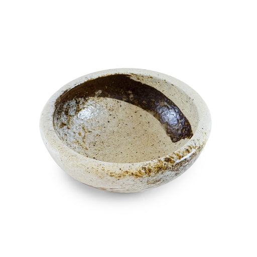 Brown Brushstroke Thich Rim Kobachi Bowl 10 fl oz / 5" dia