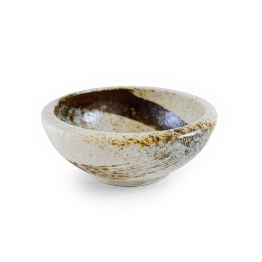 Brown Brushstroke Thich Rim Kobachi Bowl 10 fl oz / 5" dia
