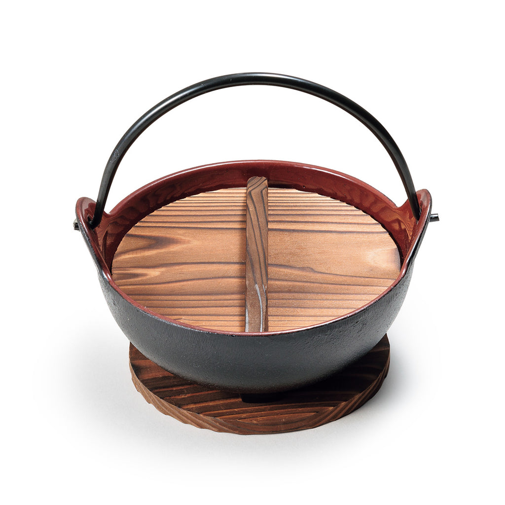 Yamaga Cast Iron Enameled Pot 6.3
