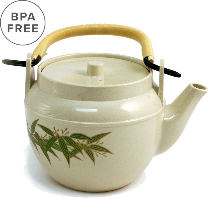 Bamboo Leaf Melamine Teapot 57 fl oz