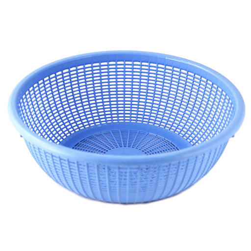 Plastic Colander 11.3" dia Blue