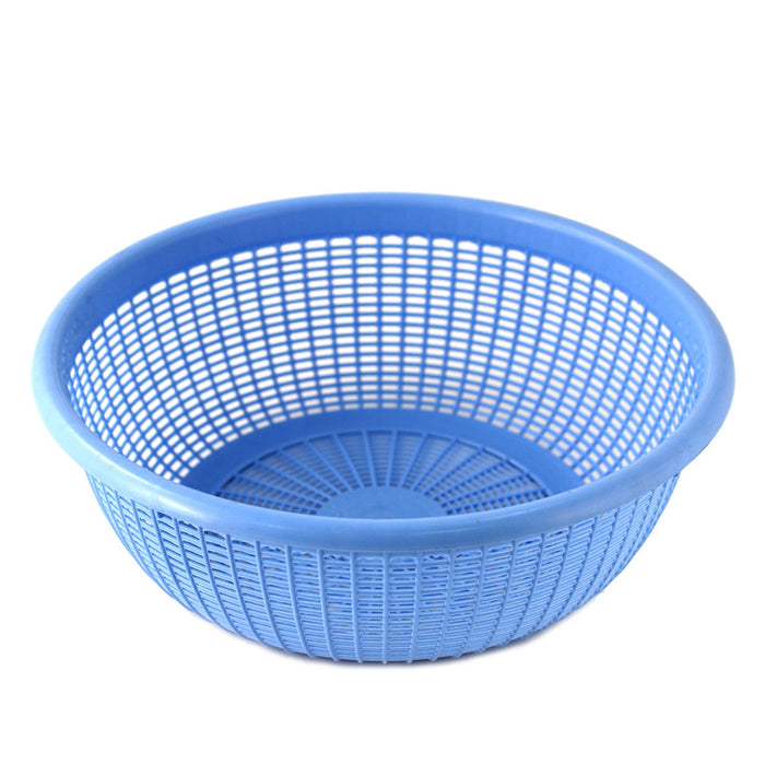 Plastic Colander 10.2" dia Blue