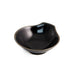 Glossy Black Tonsui Bowl with Brown Trim 5.2 fl oz