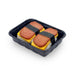 TZ-807K PP Kamome Bird Take Out Sushi Tray 6.5" x 4.9" (550/case)