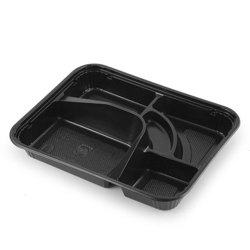 TZ-306 PP Black Take Out Bento Box 10.4" x 8.1" (200/case)