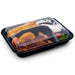 TZ-305-02K PS Black Take Out Bento Box 9.3" x 7.5" (252/case)
