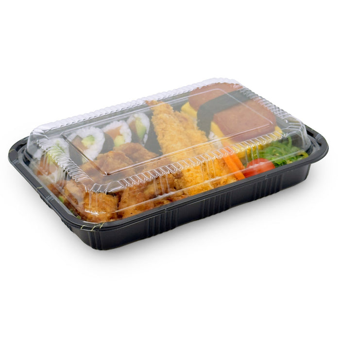 TZ-825K PP Kamome Bird Takeout Sushi Tray 9.2" x 6.5" (300/case)