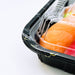 TZ-820K PP Kamome Bird Take Out Sushi Tray 8.5" x 5.8" (400/case)