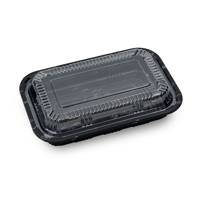 TZ-815K PP Kamome Bird Takeout Sushi Tray 8.1" x 5.2" (450/case)