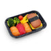 TZ-810K PP Kamome Bird Take Out Sushi Tray 7.3" x 5.1" (500/case)