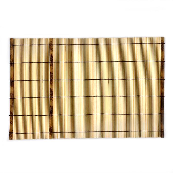 Bamboo Sudare Placemat Light Brown 18.1" x 11.8"