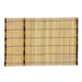 Bamboo Sudare Placemat Light Brown 18.1" x 11.8"