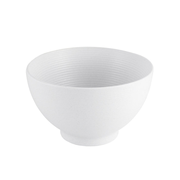 Lined White Noodle and Donburi Bowl 29 fl oz