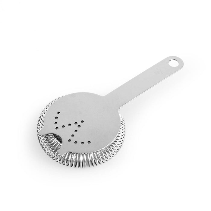 No Prong Stainless Steel Cocktail Strainer