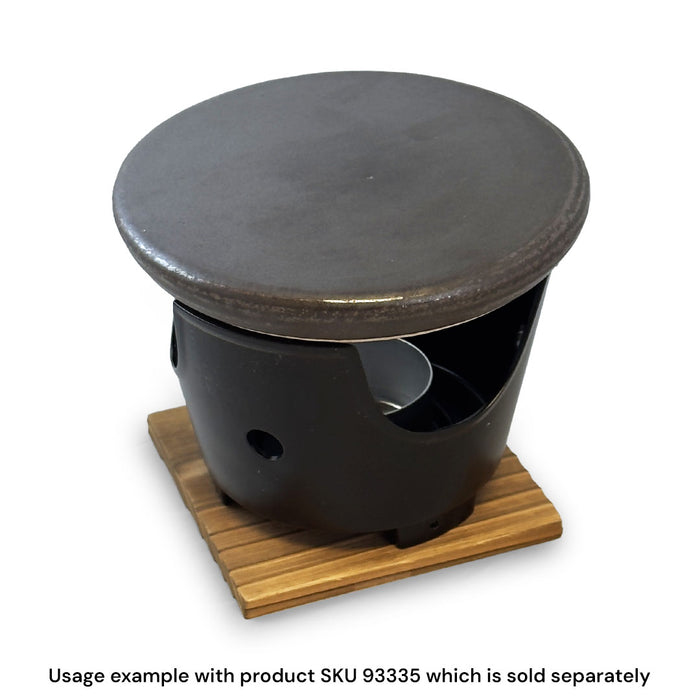 Ishiyaki Round Hot Stone Plate 5.9" dia with Konro Grill