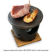 Ishiyaki Round Hot Stone Plate 5.9" dia with Konro Grill