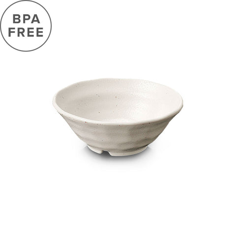 Melamine Kobiki Ivory Grainy Kobachi Bowl 7.8 fl oz / 4.8