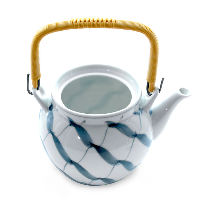 Blue Weave Teapot 47 fl oz