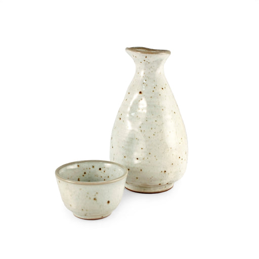 Cracked Glaze Ceramic Sake Server Tokkuri 10 fl oz