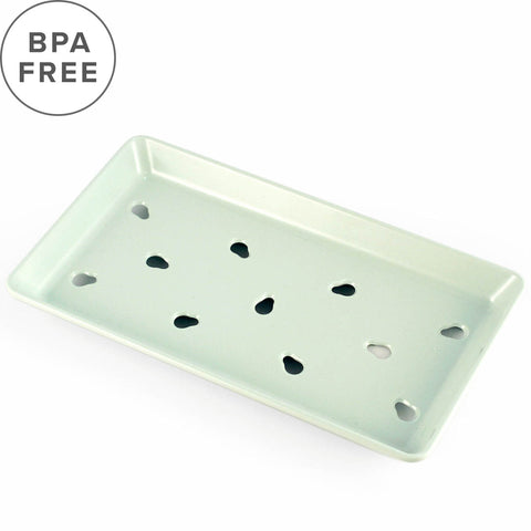 Light Green Melamine Sushi Neta Plate 8.74