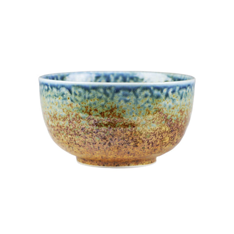 Ainagashi Blue Earthy Rice Bowl Chawan 19 fl oz / 5