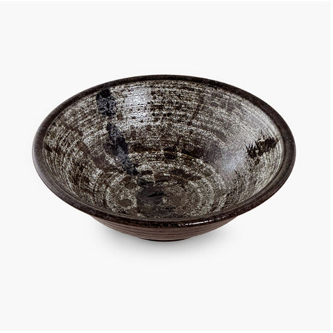 Kanro En Grainy & Washed Pattern Large Bowl 49 fl oz / 9.3