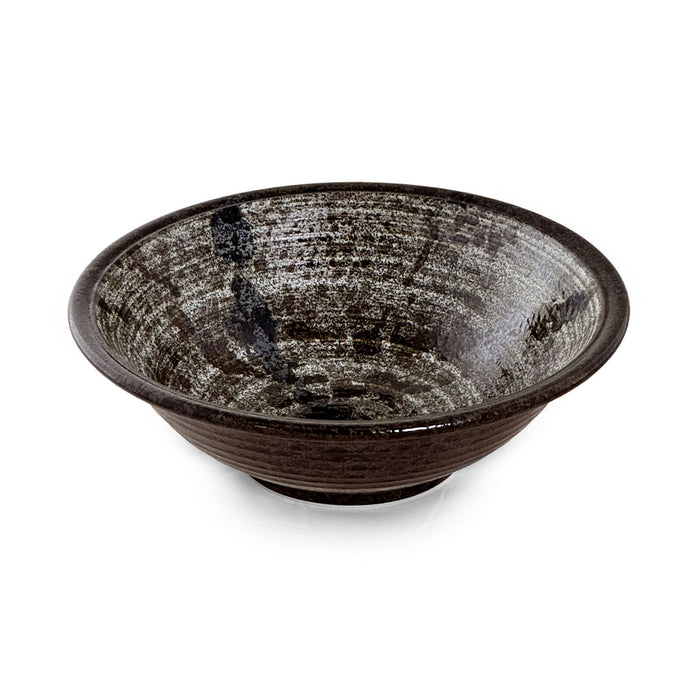 Kanro En Grainy & Washed Pattern Large Bowl 49 fl oz