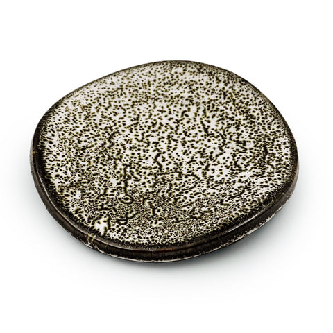 Grainy Appetizer Plate with 3 Legs 7.28