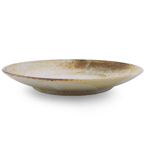 Yukishino Moss White Serving Plate 11.3" dia