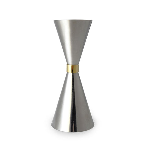 Mr. Slim 3-Measurement Stainless Steel Jigger 1 oz x 1.5 oz/2 oz