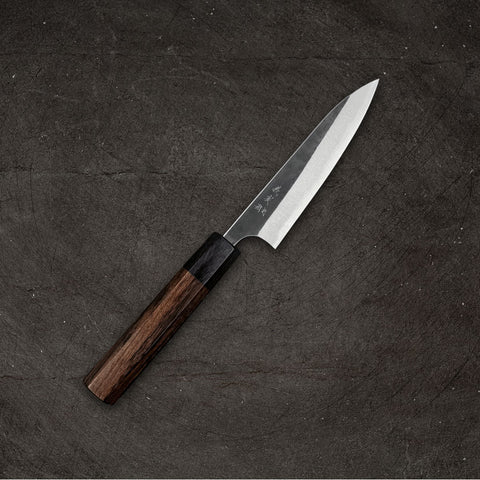 Yoshimi Kato Aogami Super Kurouchi Petty 120mm (4.7