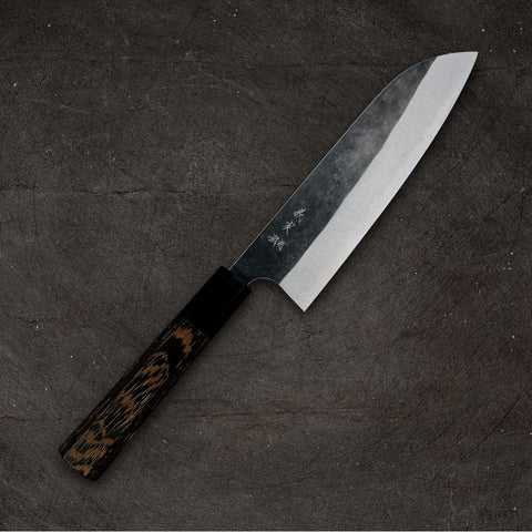 Yoshimi Kato Aogami Super Kurouchi Santoku 165mm (6.5
