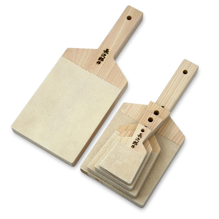 Chojiro Shark Skin Grater Size Comparison