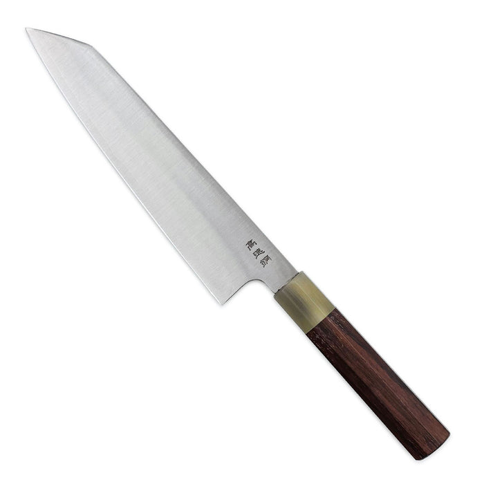 Sukenari HAP40 High Speed Steel Gyuto 210mm (8.2") Rosewood Handle Back