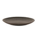 Metallic Grey Black Speckled Round Plate 9" dia