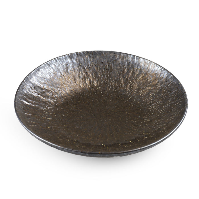 Kinkessho Bronze Medium Serving Plate 9.5" dia