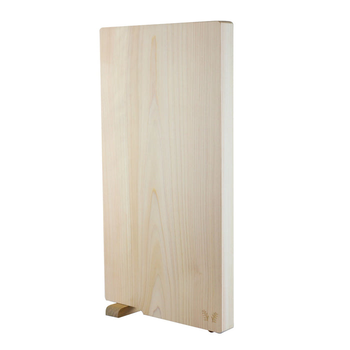 Hinoki (Japanese Cypress) Cutting Board w/Stand 17.7" x 9.4" x 1.2" ht