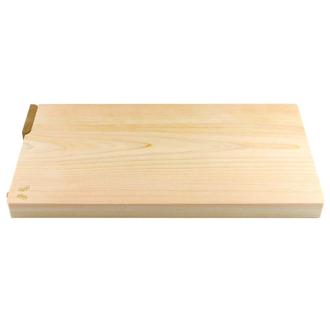 Hinoki (Japanese Cypress) Cutting Board w/Stand 17.7