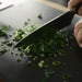 Parker Asahi Rubber Matte Black Pro Cutting Board Minching Herbs
