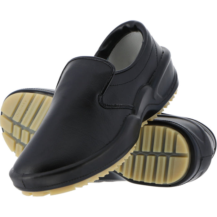 Slip Resistant Zapatos Del Chef Chefmate Grasper Black Slip