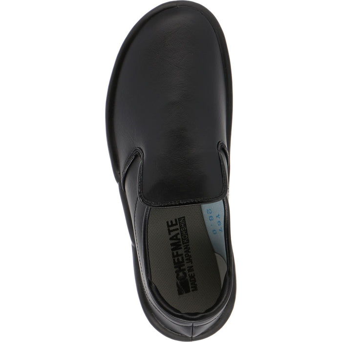 Chefmate Grasper Black Slip Resistant Kitchen Shoes